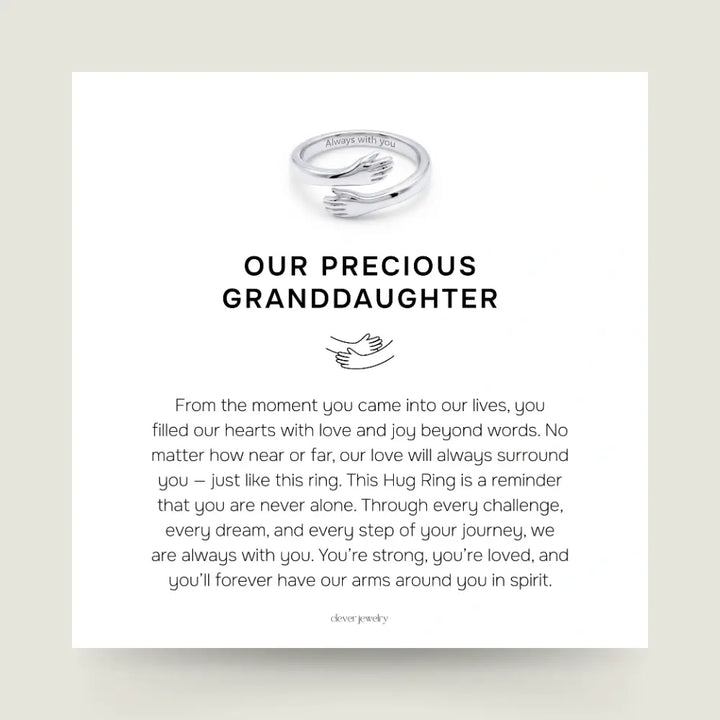 Our Precious Granddaughter - Hug Ring