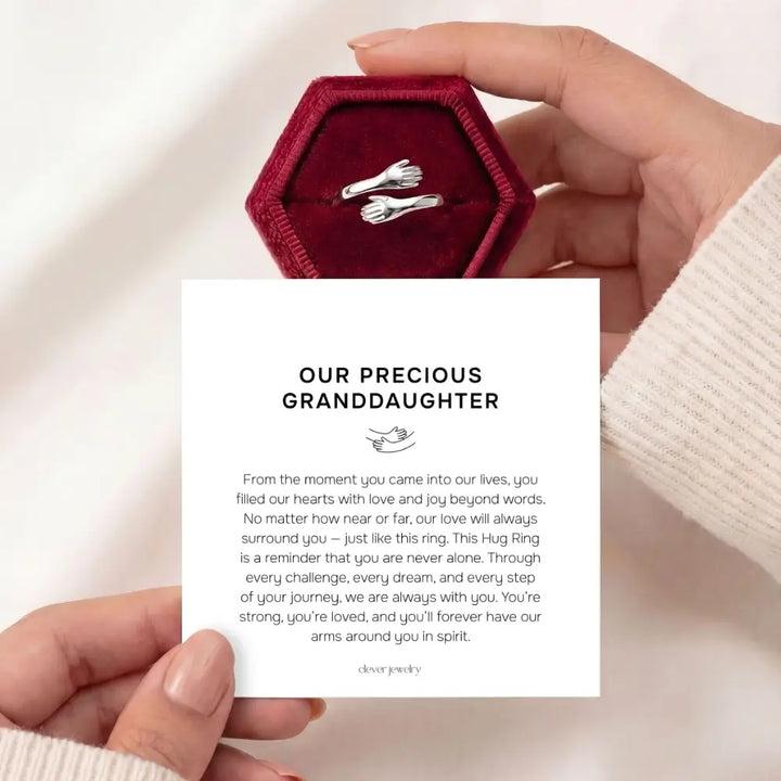 Our Precious Granddaughter - Hug Ring