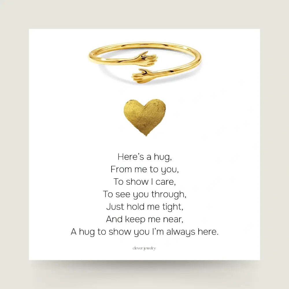 Gold Hug Bracelet