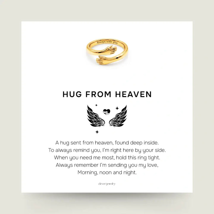 Wrapped in Love - Gold Hug Ring