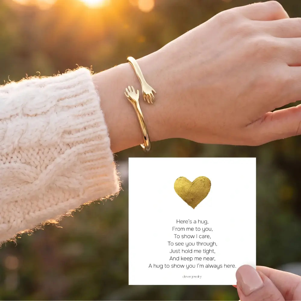 Gold Hug Bracelet