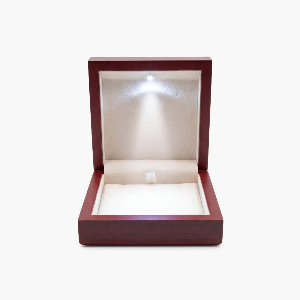 LED Mahogany Gift Box