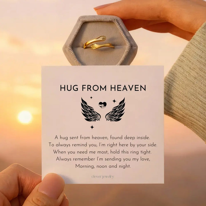 Wrapped in Love - Gold Hug Ring