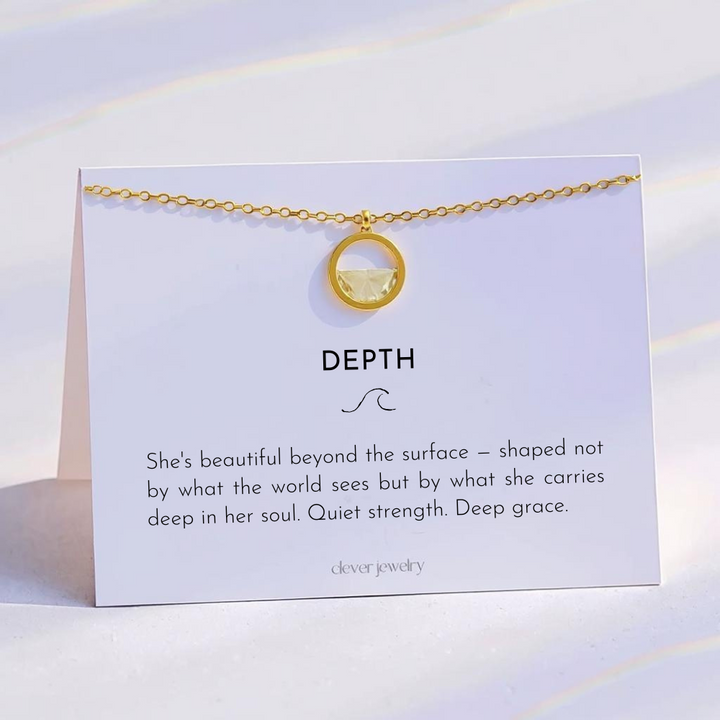 Depth Pendant Necklace