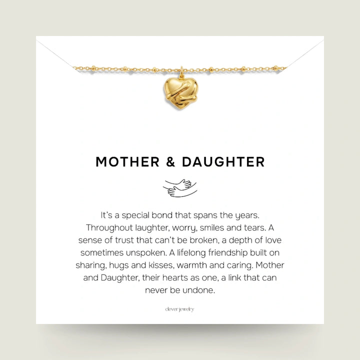 Mother & Daughter - Hug Necklace