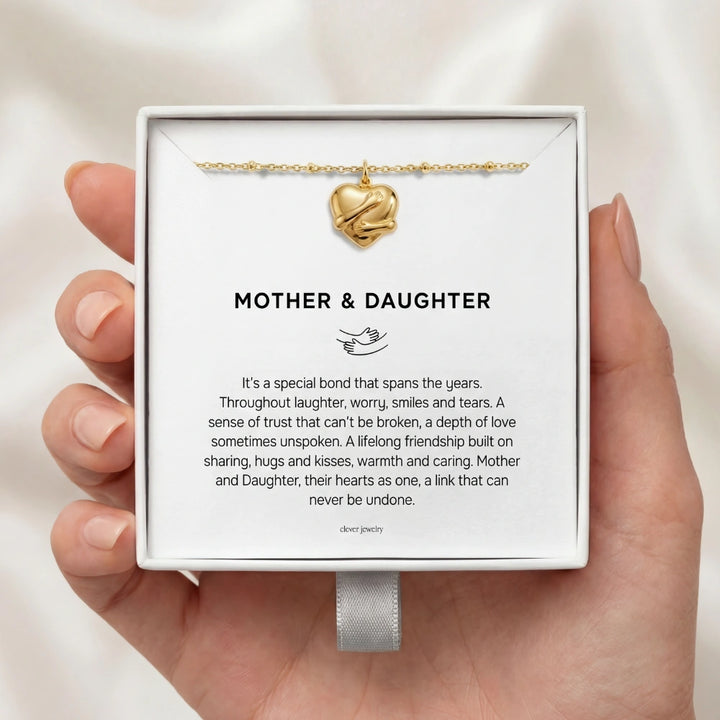Mother & Daughter - Hug Necklace