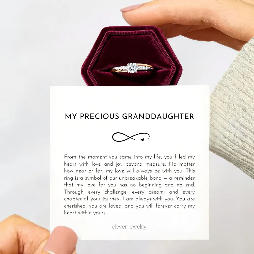 My Precious Granddaughter - Eternity Ring