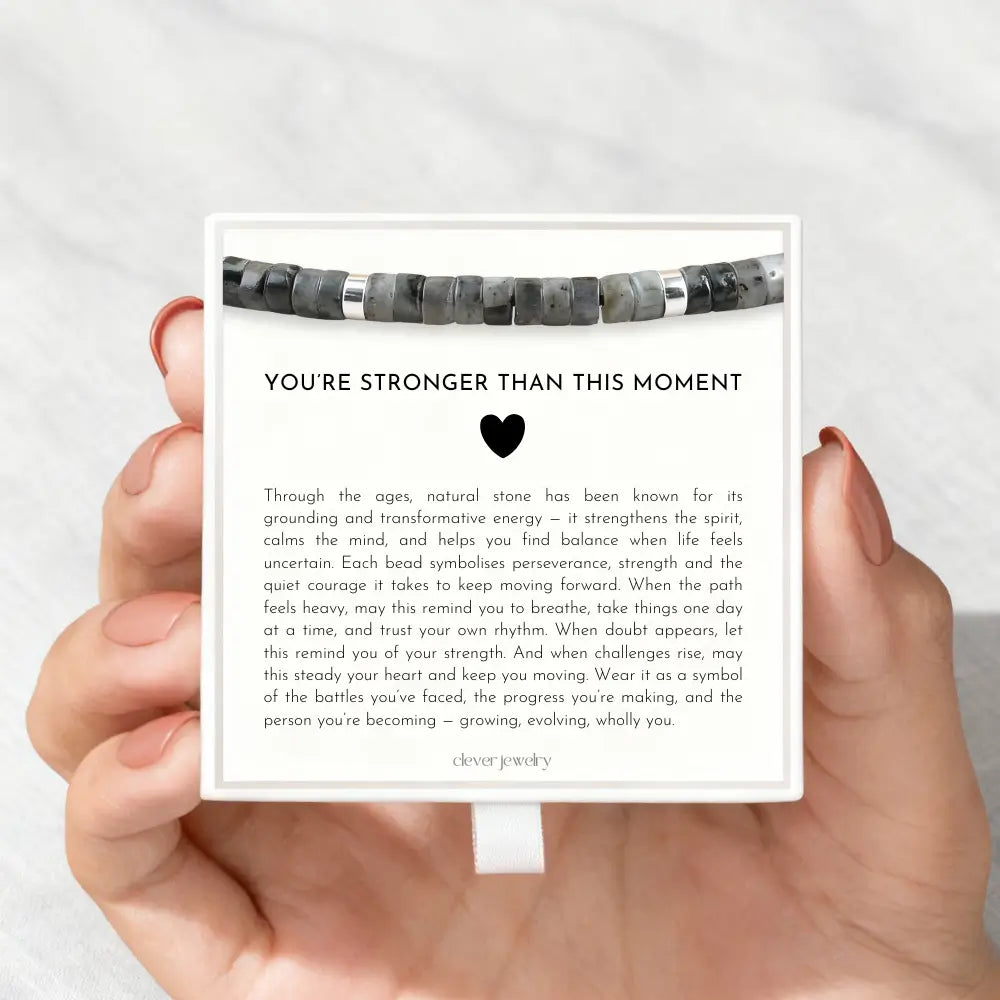 You're Stronger Than This Moment Bracelet