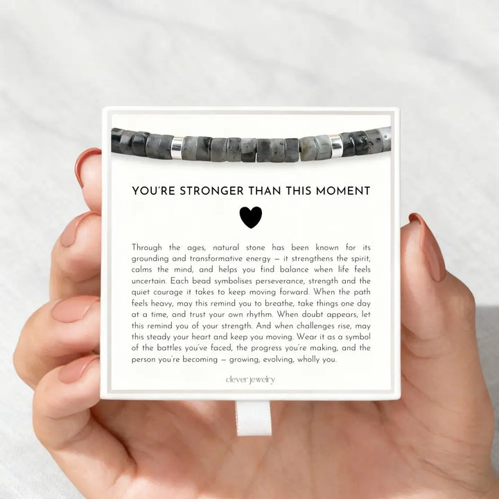 You're Stronger Than This Moment Bracelet