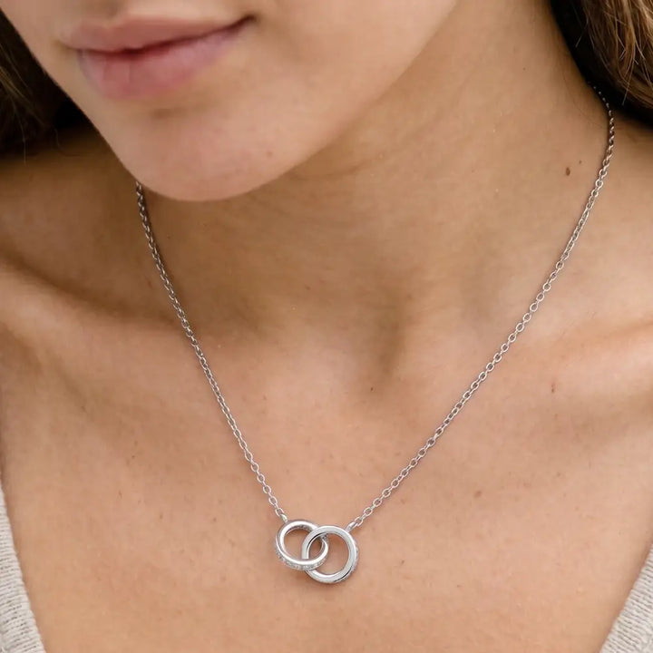 Mother & Daughter - Eternity Necklace