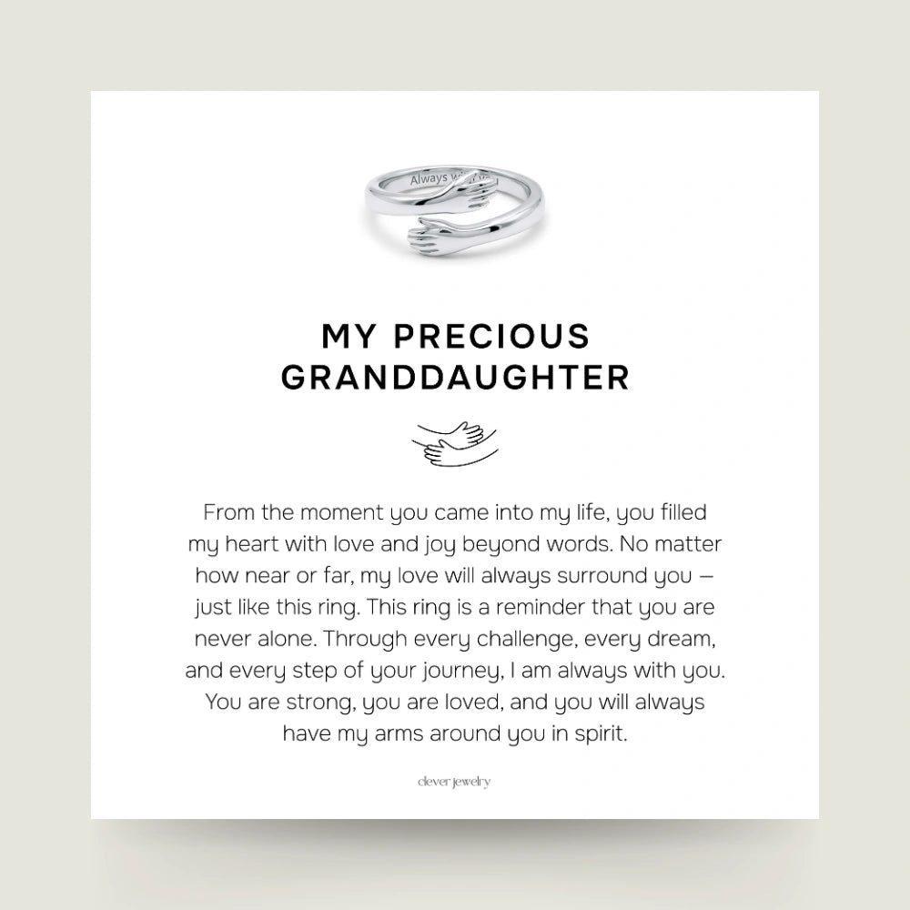 My Precious Granddaughter - Hug Ring