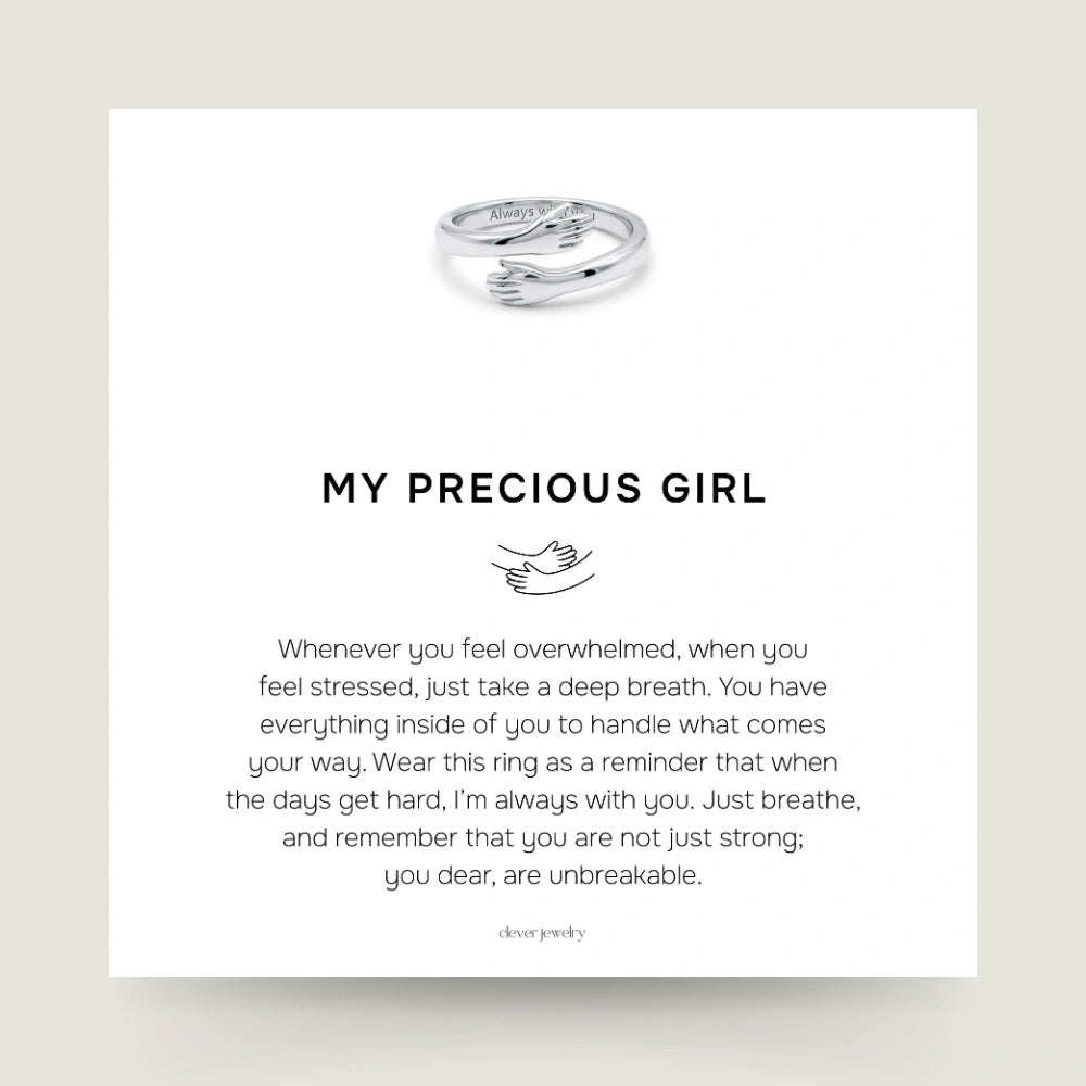 My Precious Girl (Granddaughter) - Hug Ring