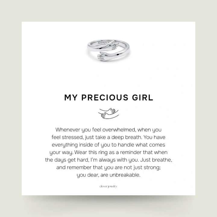 My Precious Girl (Granddaughter) - Hug Ring