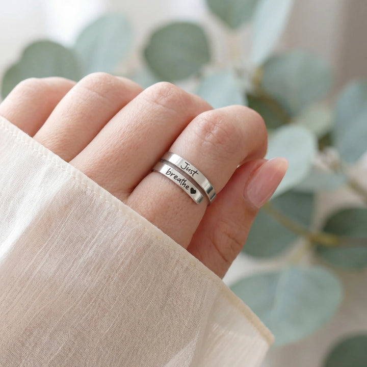 Just Breathe Ring