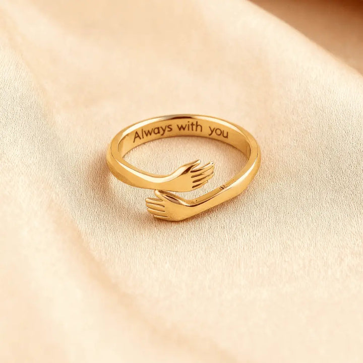 My Precious Daughter - Gold Hug Ring