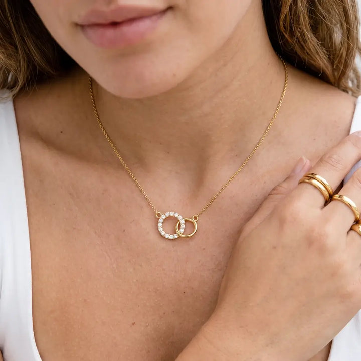 To My Sister - Always Us Gold Necklace