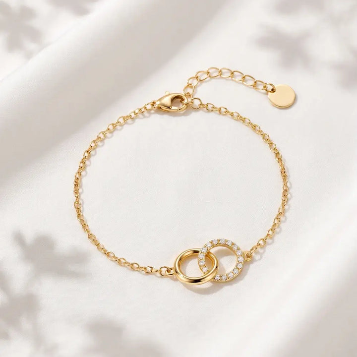 To My Sister - Always Us Gold Bracelet