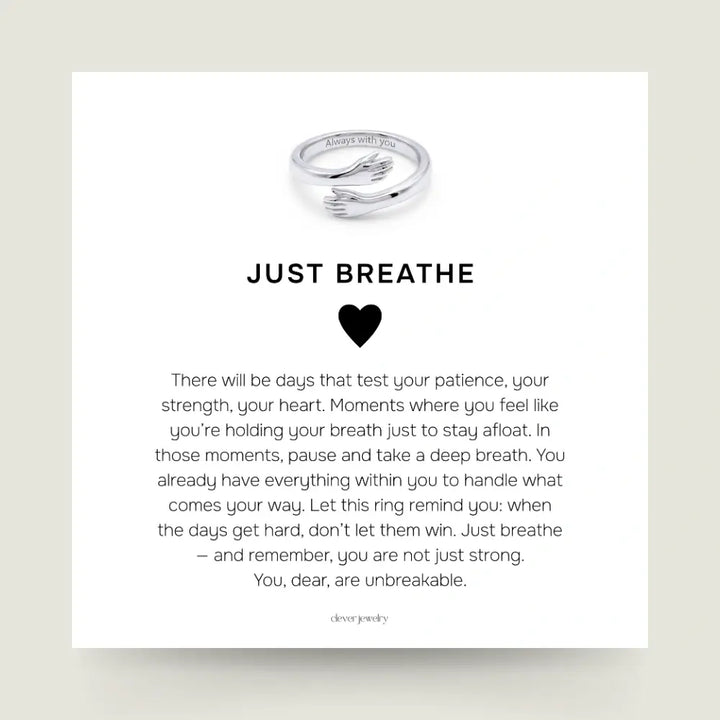 Just Breathe Hug Ring
