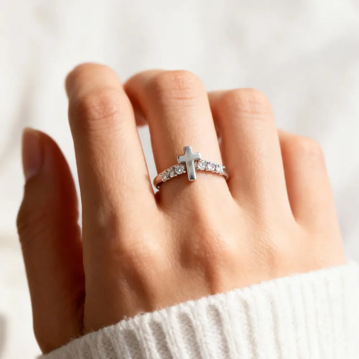 Faith Over Fear Ring
