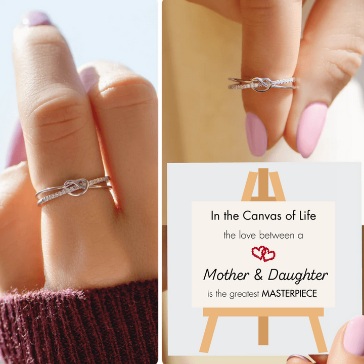 Mother & Daughter - Canvas of Life Ring