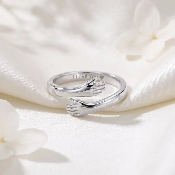 Husband & Wife Hug Ring