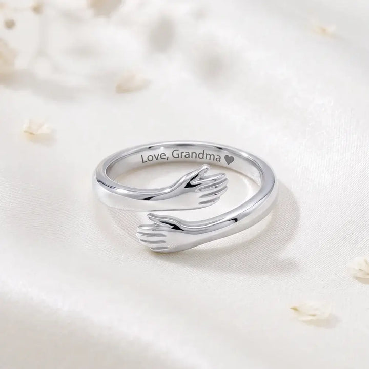 Grandma & Granddaughter Hug Ring