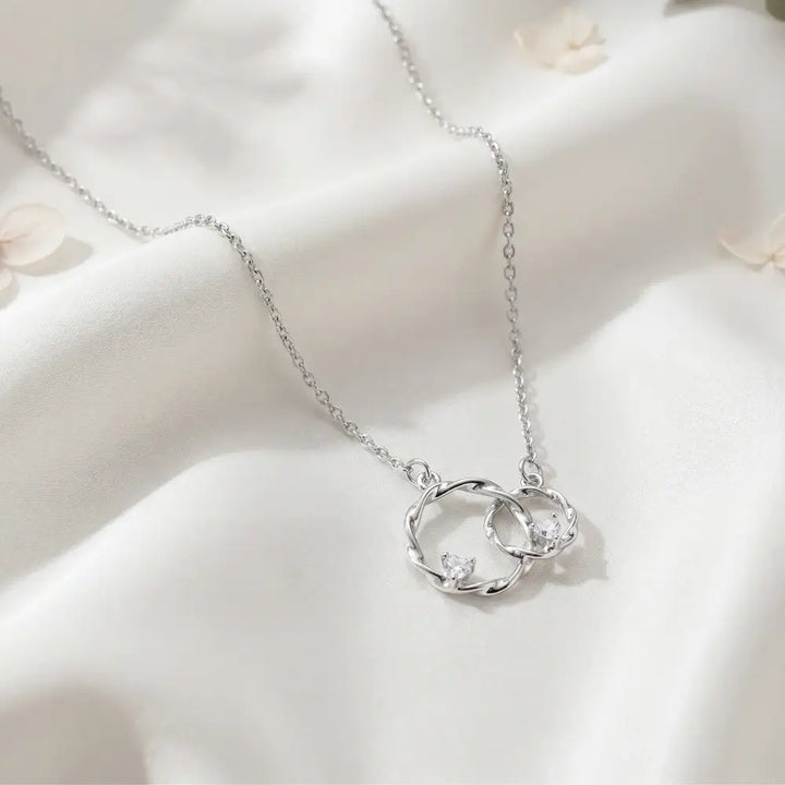 Mother & Daughter - Circles of Love Necklace