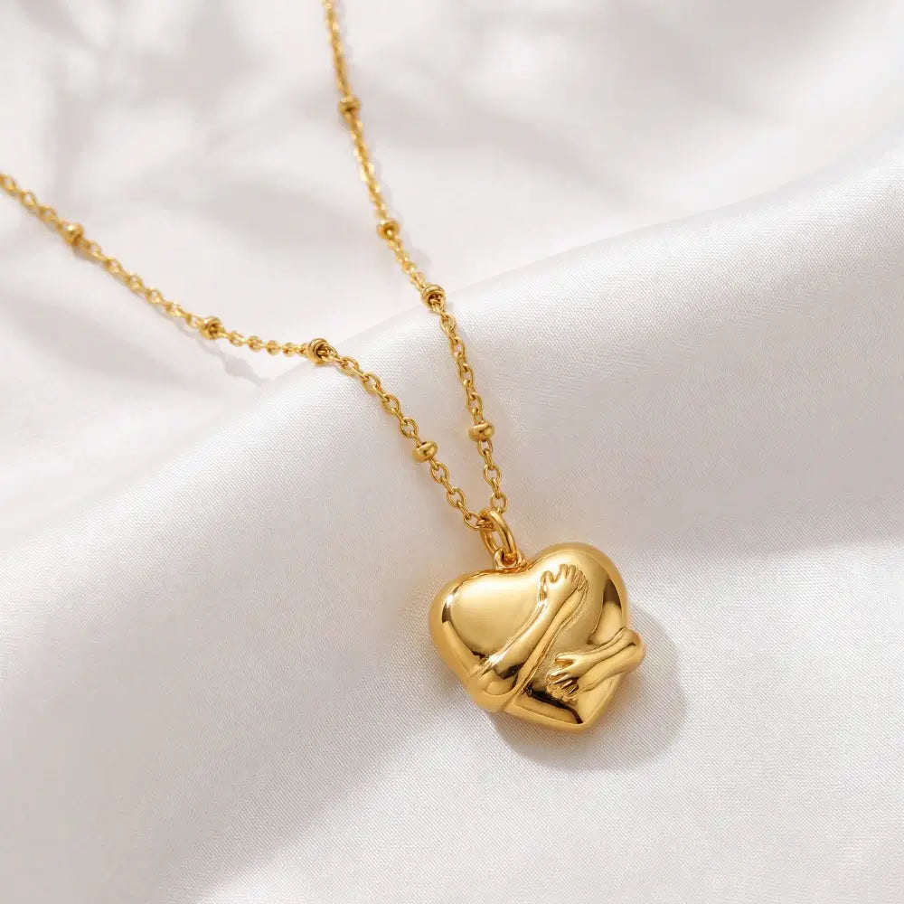 Gold Hug Necklace
