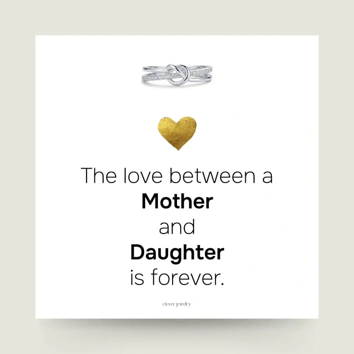 Mother & Daughter - Linked Forever Ring