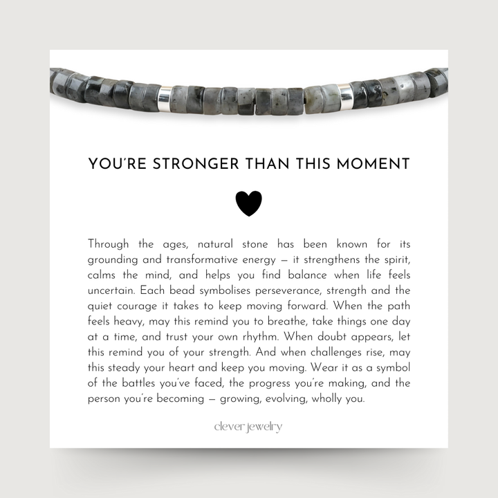 You're Stronger Than This Moment Bracelet