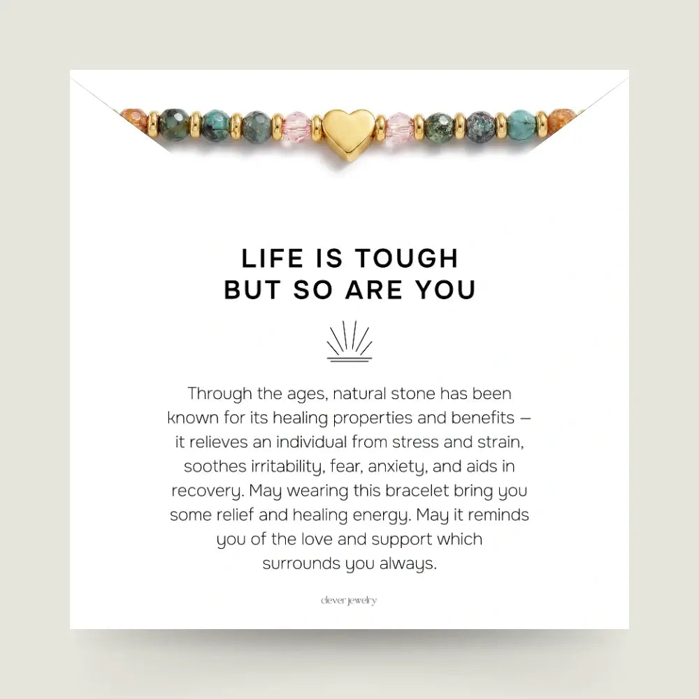 Life Is Tough But So Are You Bracelet