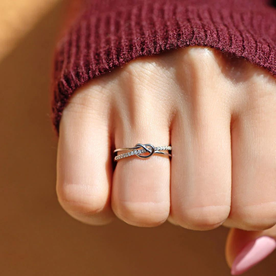 Mother & Daughter - Linked Forever Ring