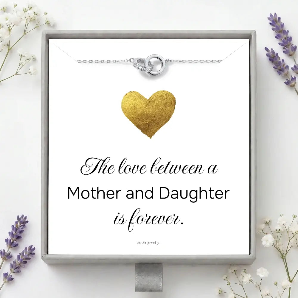 Mother & Daughter - Eternity Necklace