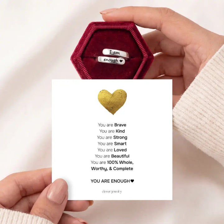 I Am Enough Ring