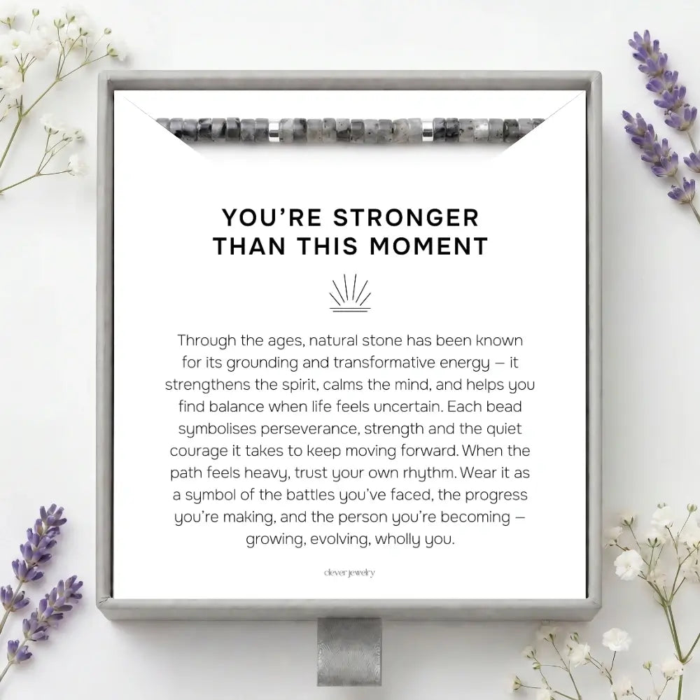You're Stronger Than This Moment Bracelet