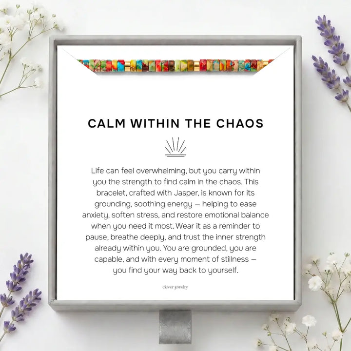 Calm Within The Chaos Bracelet