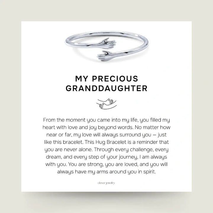 My Precious Granddaughter - Hug Bracelet