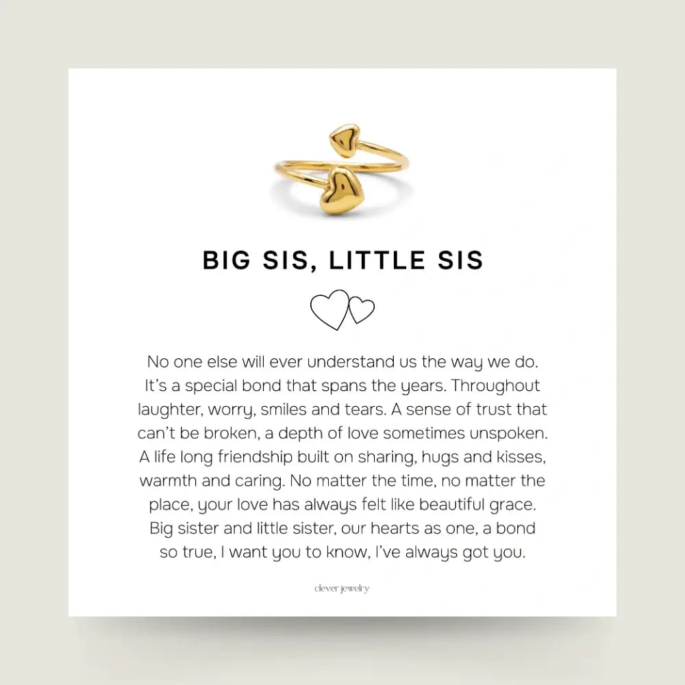 To My Sister - Eternal Love Gold Ring