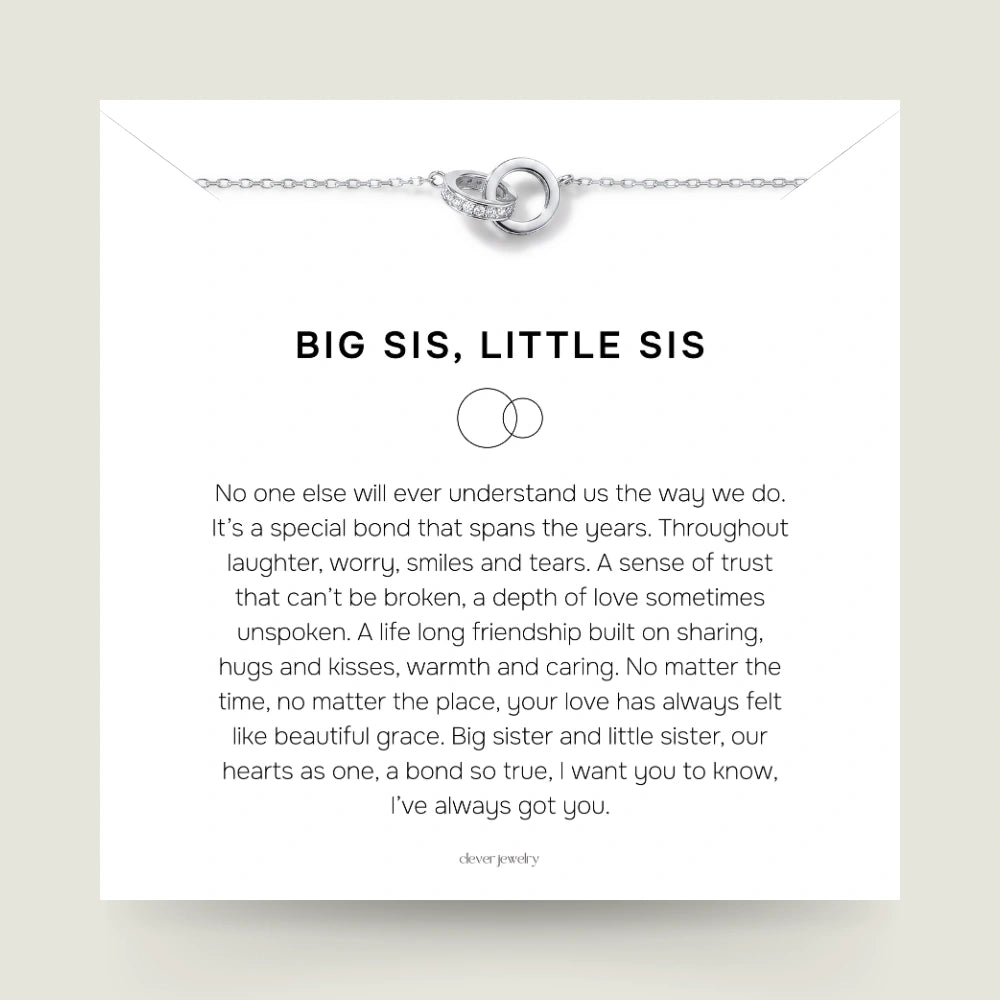 Big Sis, Little Sis - Interlocking Necklace