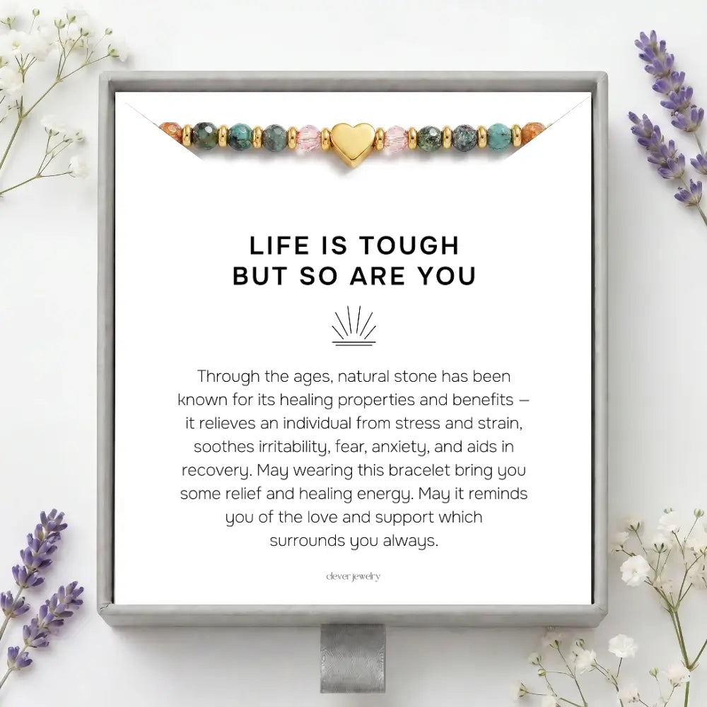 Life Is Tough But So Are You Bracelet