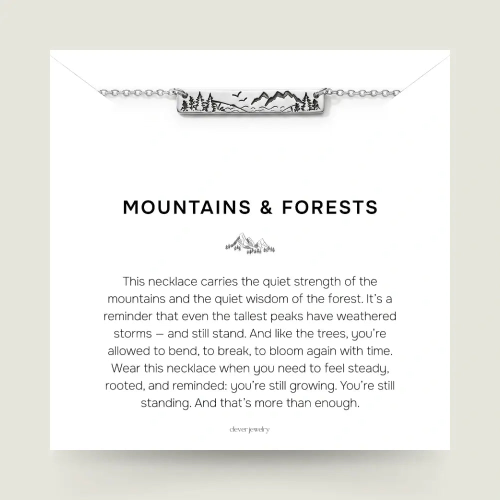 Mountains & Forests Necklace