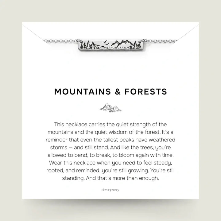 Mountains & Forests Necklace
