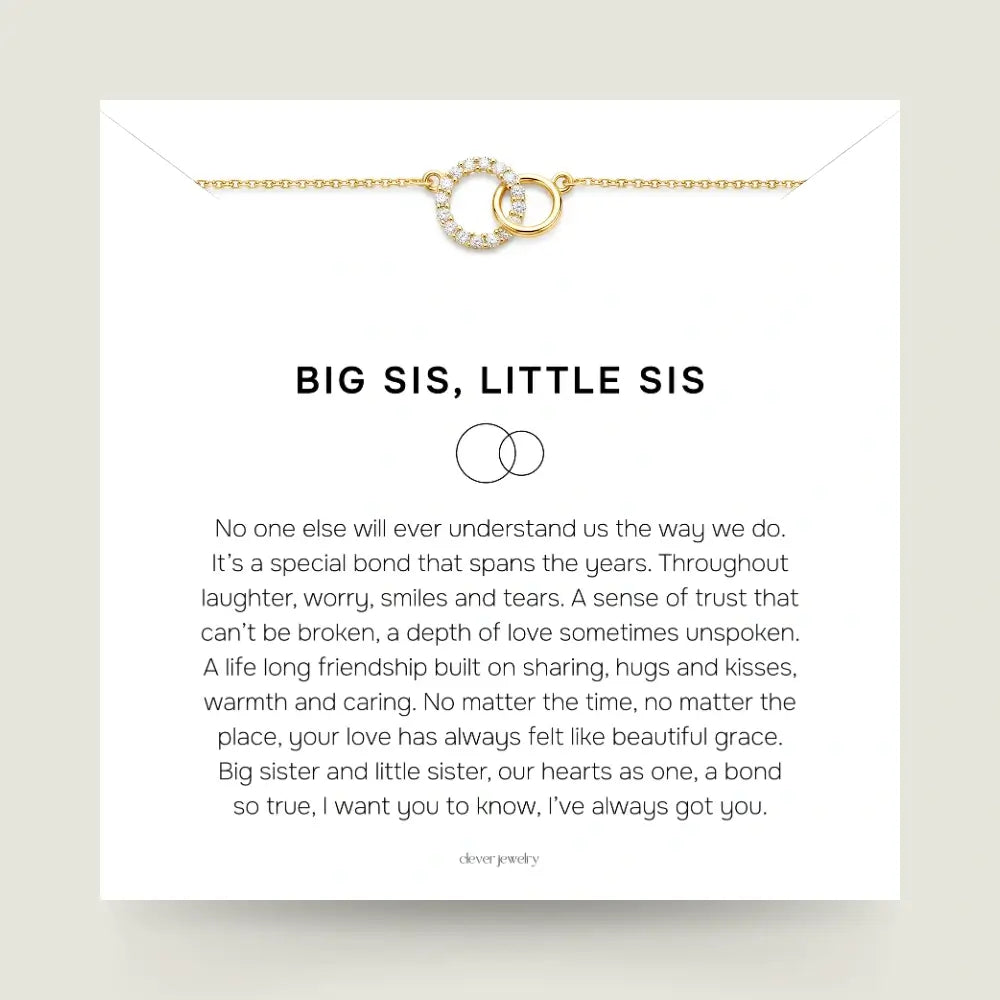 To My Sister - Always Us Gold Necklace