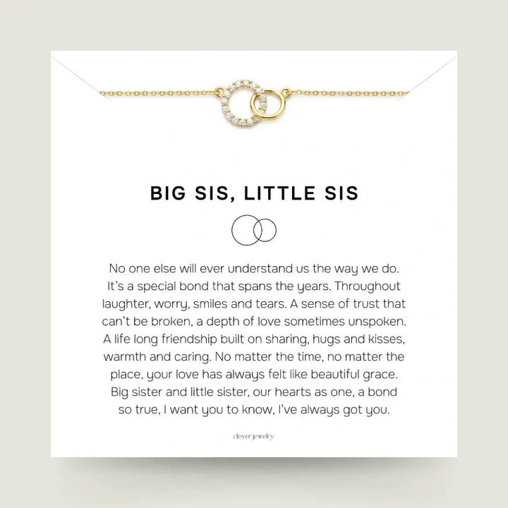 To My Sister - Always Us Gold Necklace