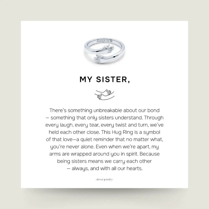 Sisters Hug Ring