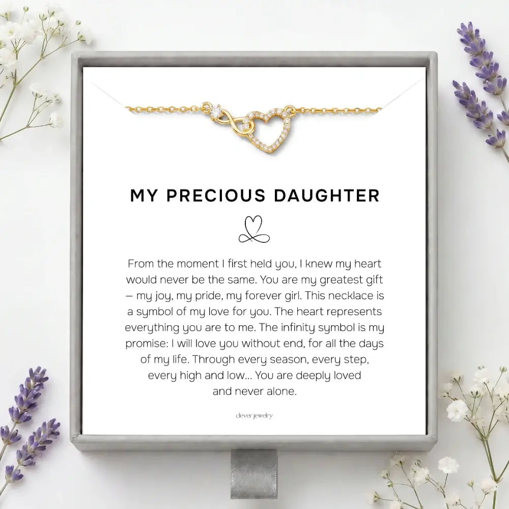 My Precious Daughter - Infinite Love Necklace