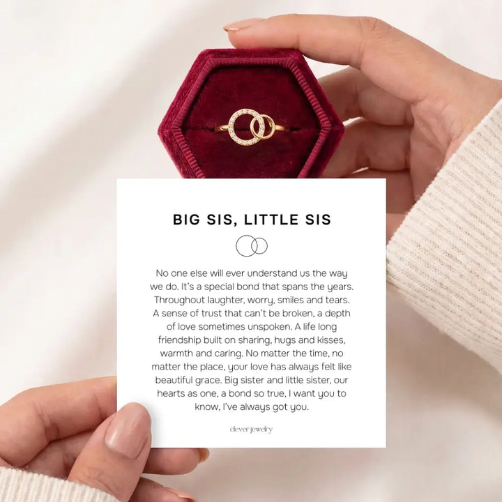 To My Sister - Always Us Gold Ring