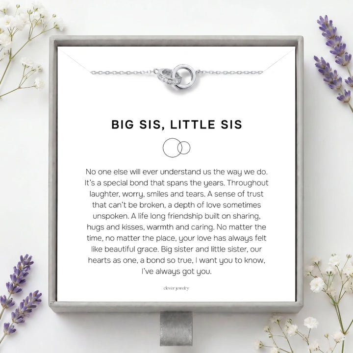 Big Sis, Little Sis - Interlocking Necklace