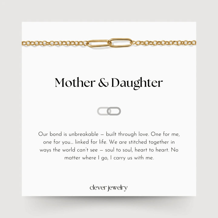 Linked Bracelet • Mother & Daughter