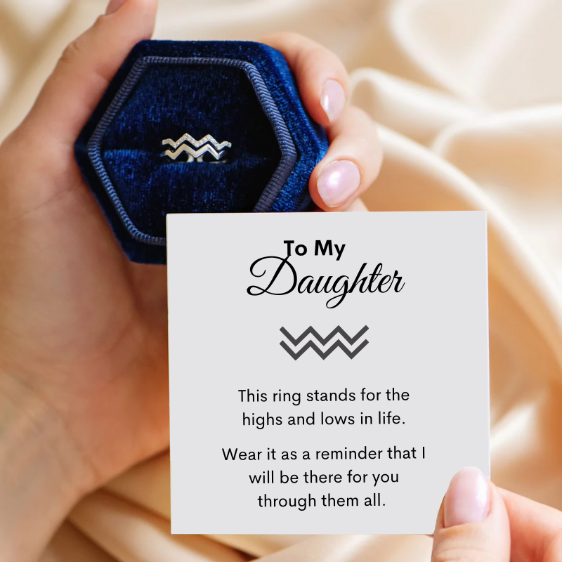 To My Daughter - Highs & Lows Ring